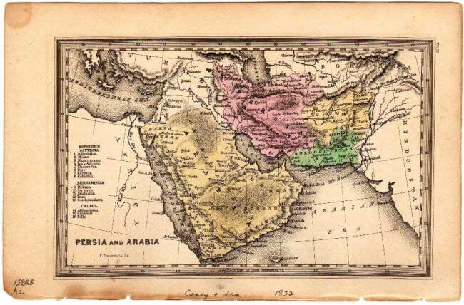 02 Peta Persia dan Arabia 1588m