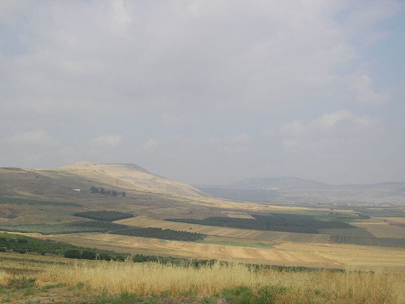 Foto: Lokasi Medan Perang Hattin, di Palestina Utara