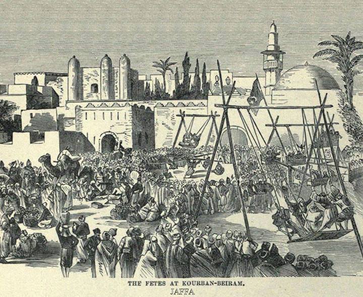 Suasana Lebaran di Yafa Palestin