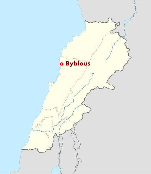 Foto: Kota Byblos, Jubail Lebanon (Peradaban Bangsa Finiq di Syam)