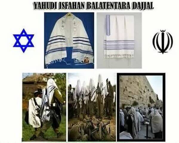 TAYALISAH YAHUDI – Pakaian Kebesaran Yahudi Yang Berbentuk Seledang Persia
